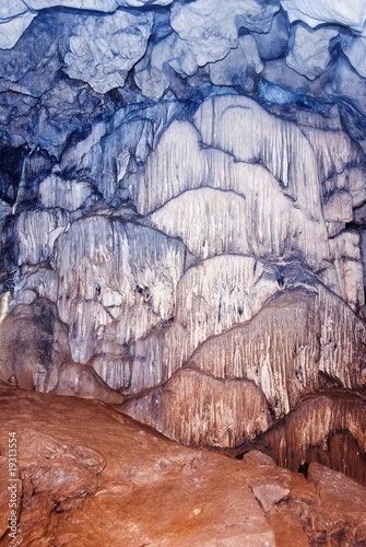 varicoloured stalactite