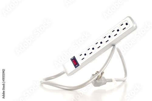 Power Strip - Isolated over a White Background