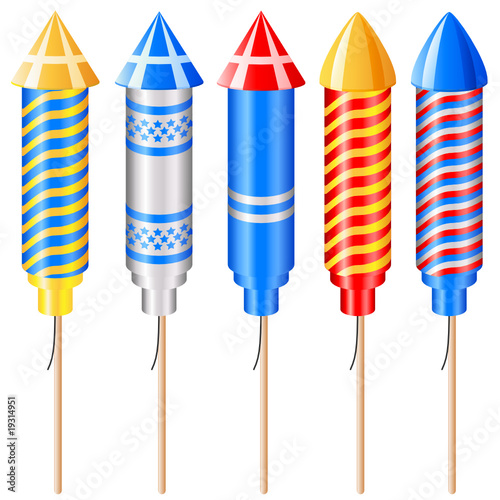 Feuerwerk - Raketen