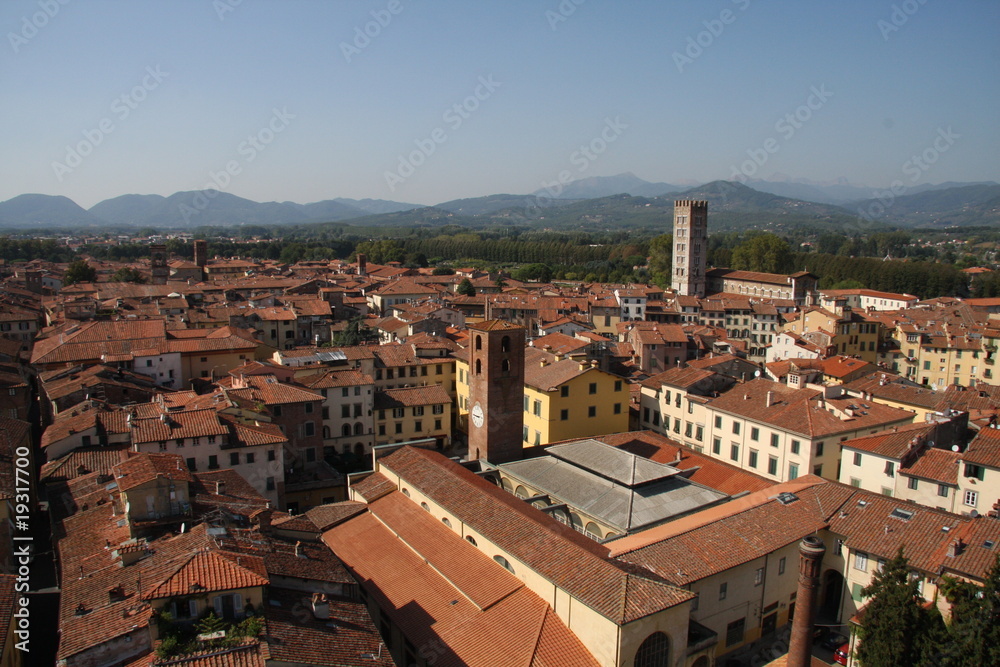 Rooftops of Lucca