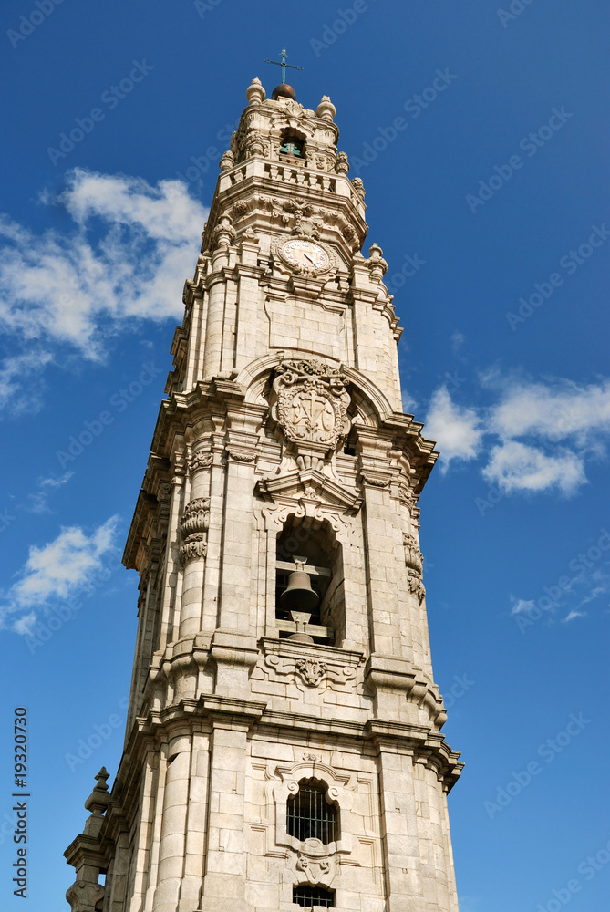 Clerigos tower in Porto (Portugal)