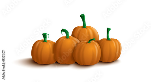 fresh pumpkins