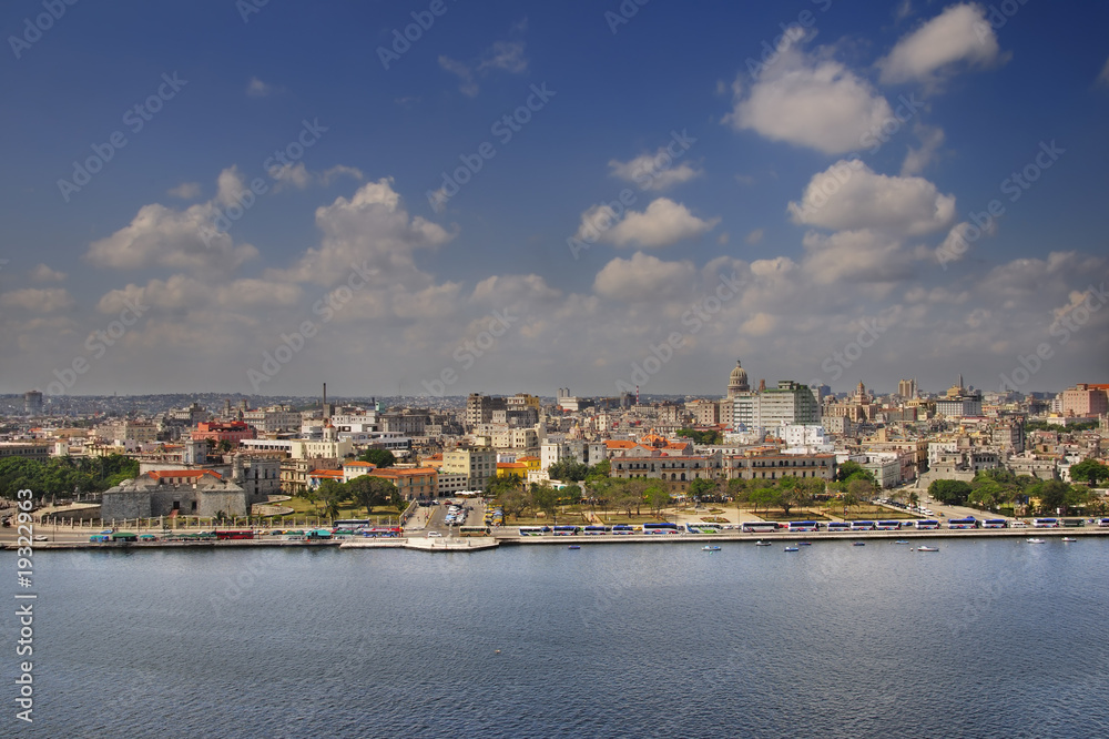 Havana skyline and bay