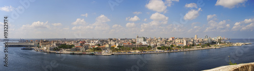 Panoramic view of havana waterfront © roxxyphotos