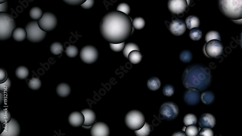Bubble vibration background photo