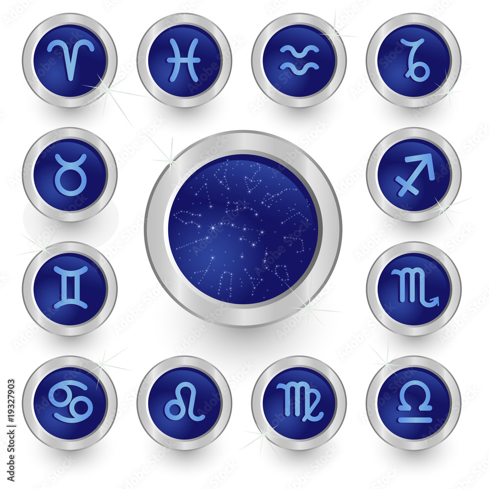 Zodiac button Zodiac button