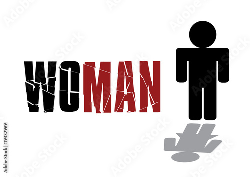 Gender identity.  LGBT concept  ( Woman or Man )
