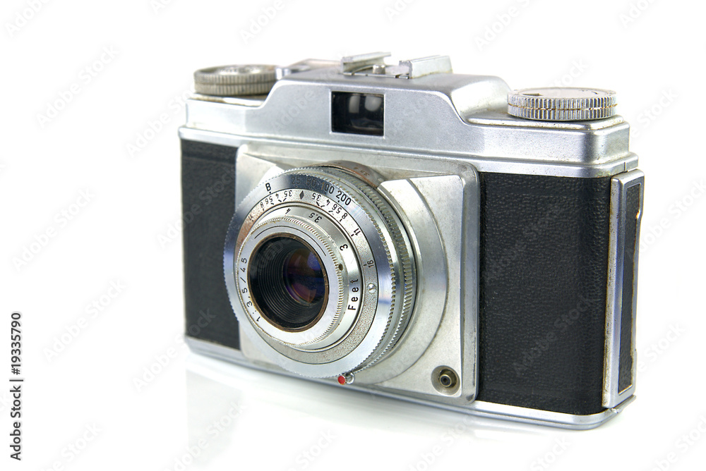Vintage film photo camera