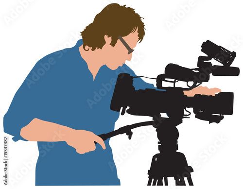 Cameraman illustration