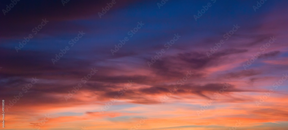 Obraz premium zachód słońca