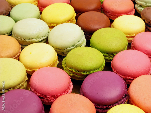 assortiment de macarons photo