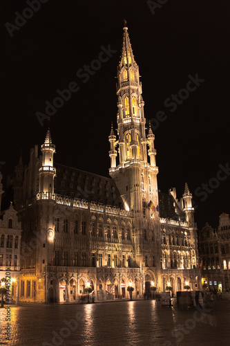 Grand place, Brussels at night