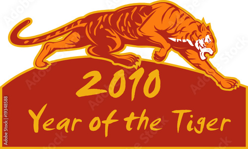 new year 2010 year of the tiger