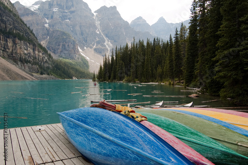 Moraine Lake and  Valley Of The Ten Peaks, Alberta, Canada