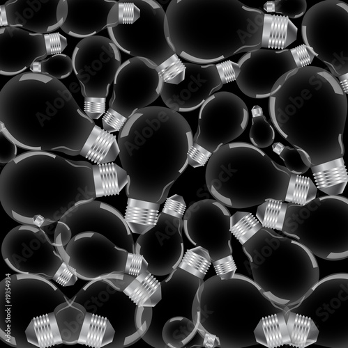 lampadine ammucchiate