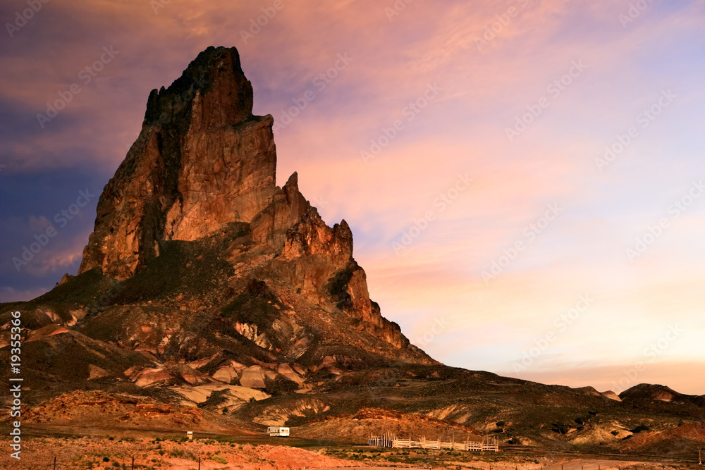 Evening in Monument Valley. Arizona. USA