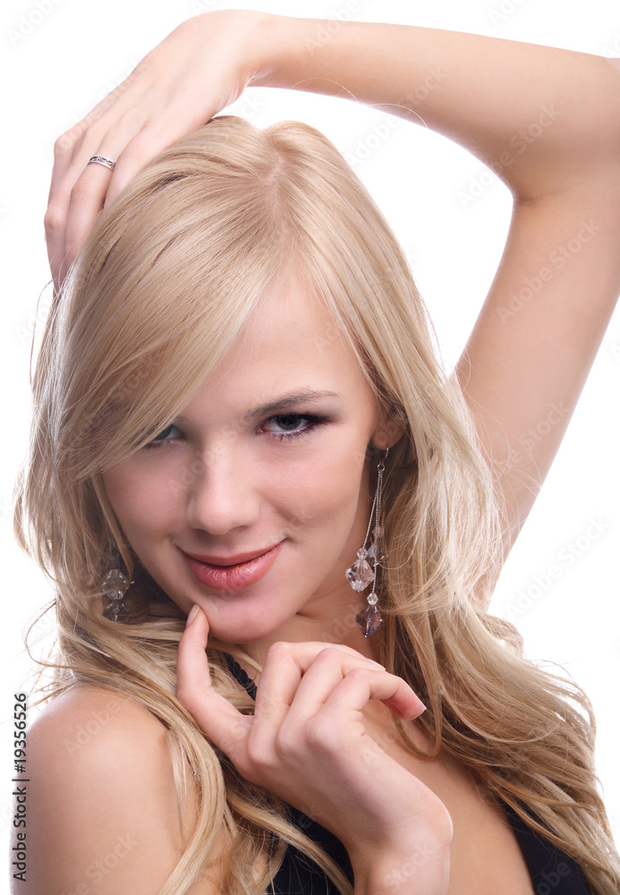 Obraz premium beautiful blonde model