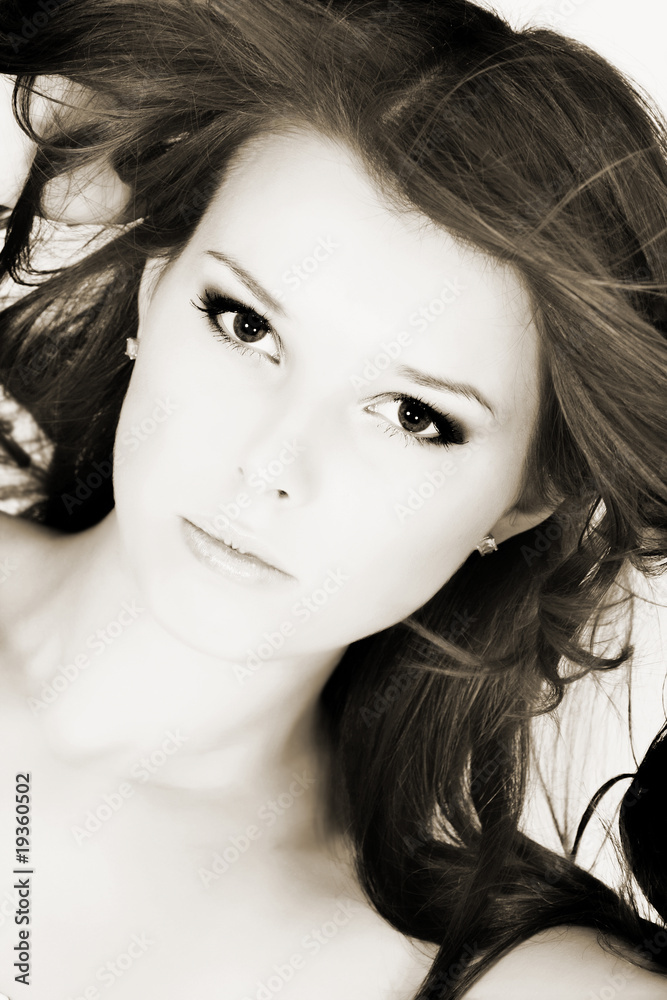 Fototapeta premium portrait of beautiful woman