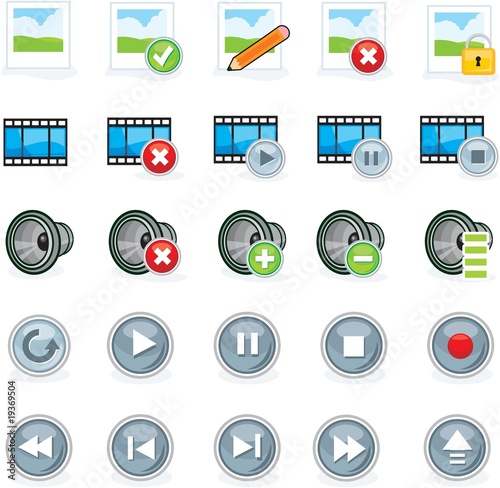 computer icons - media photo