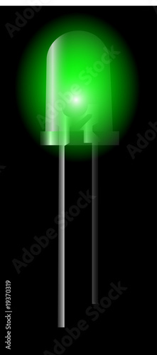 led verde