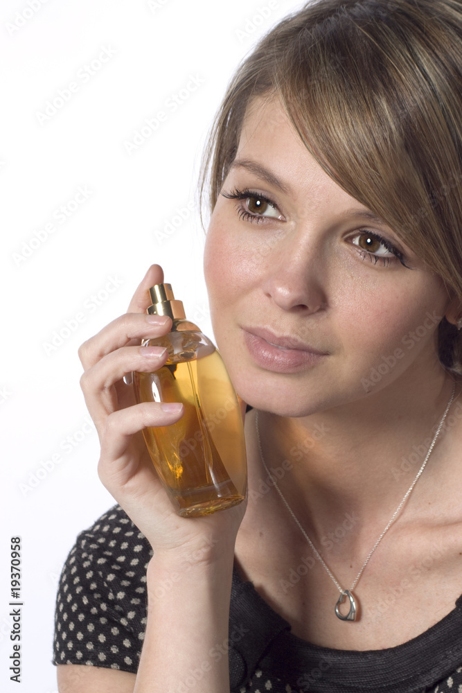 Fototapeta premium woman with perfume