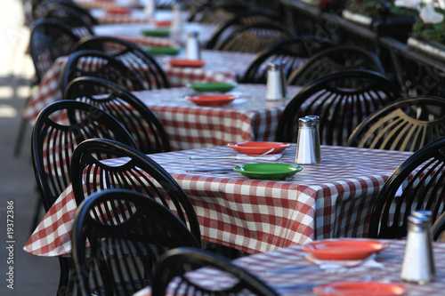 Restaurant tables