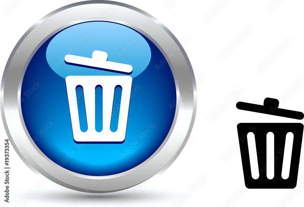 Recycle bin. button. Recycle bin. button.