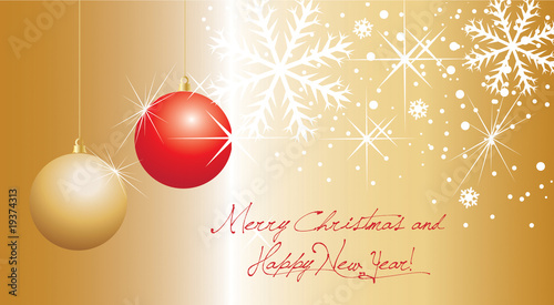 Christmas card background