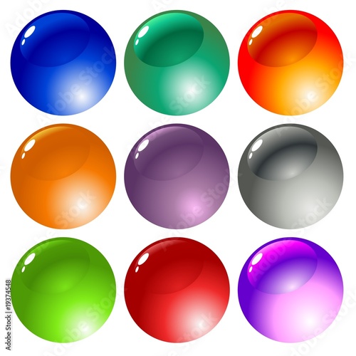 colored buttons