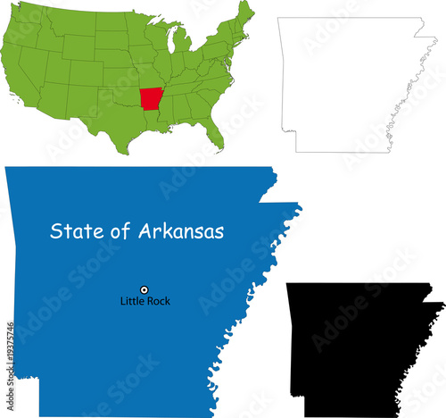 State of Arkansas, USA