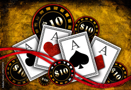 poker assi photo