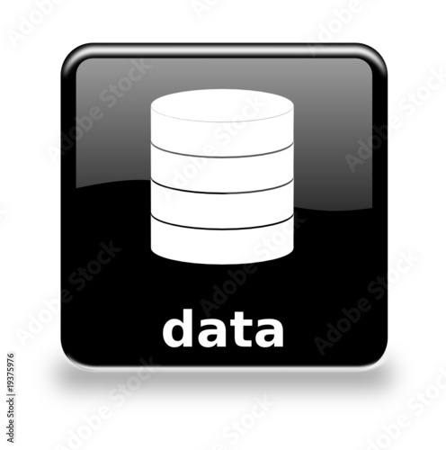 Button Datenbank black