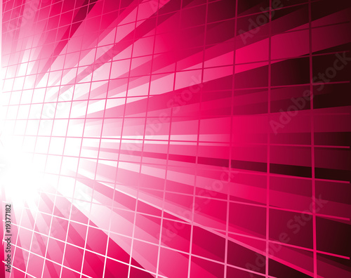Pink burst vector background
