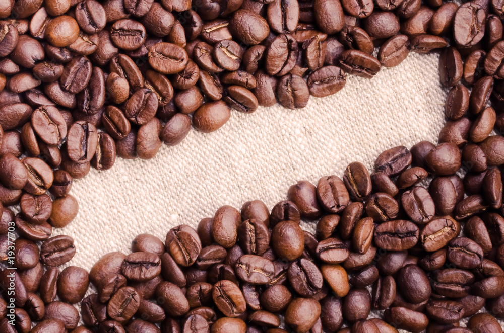 Obraz premium coffee background and banner