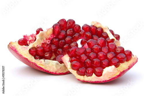 Granatapfel freigestellt - pomegranate isolated 13