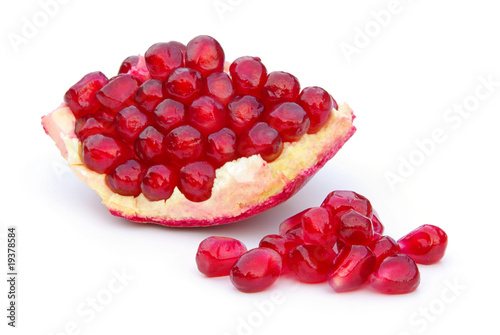Granatapfel freigestellt - pomegranate isolated 15