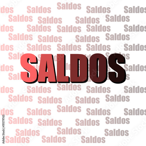 Saldos vermelho degrade