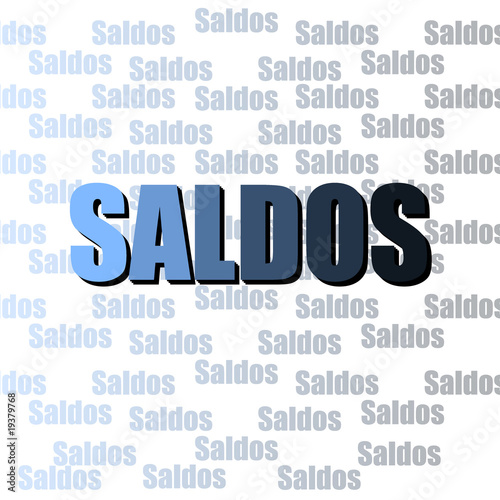 Saldos Azul Degrade photo