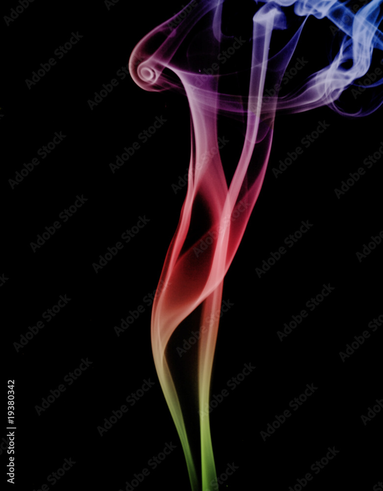 Obraz premium Colored Smoke