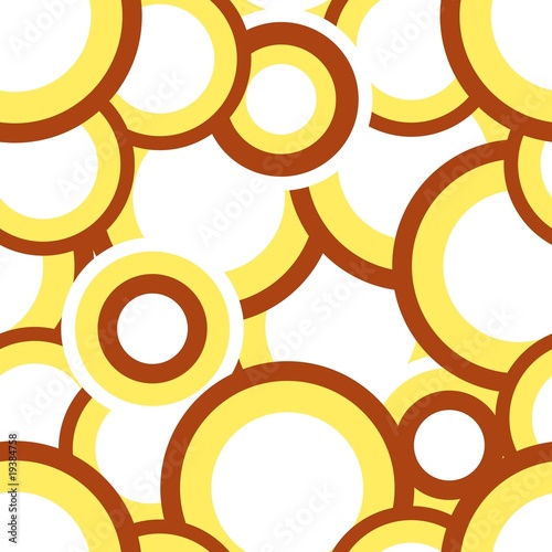 Seamless vector texture with circles