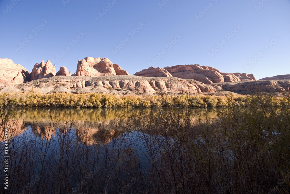 Reflections in the Colorado River