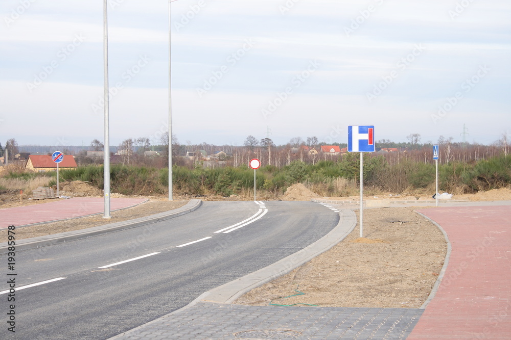 Fototapeta premium end of the road