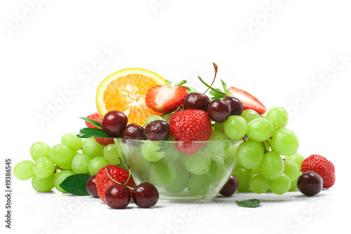 Still-life of fresh fruit