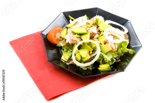 Tasty avocado salad