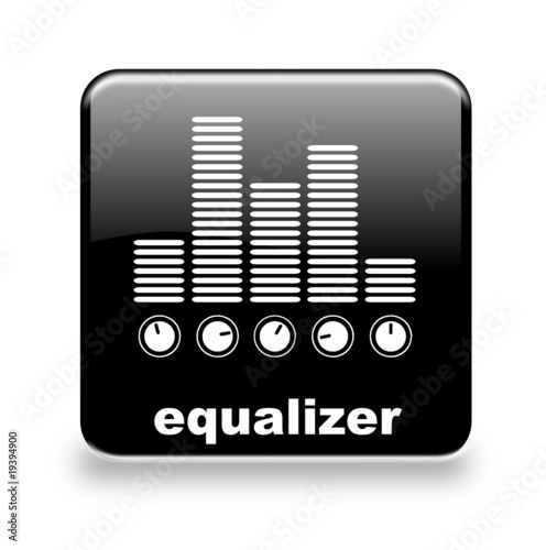 Button Equalizer black