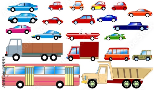 collection of cars