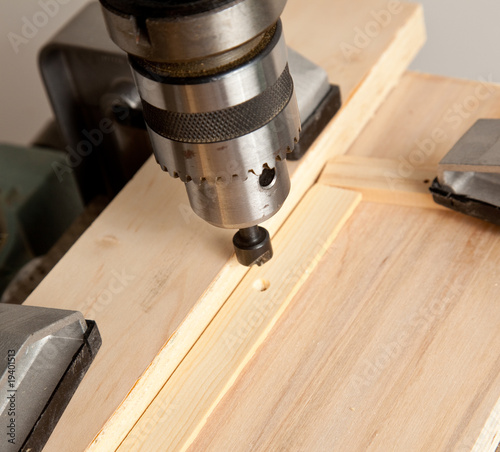 Drilling a countersunk hole