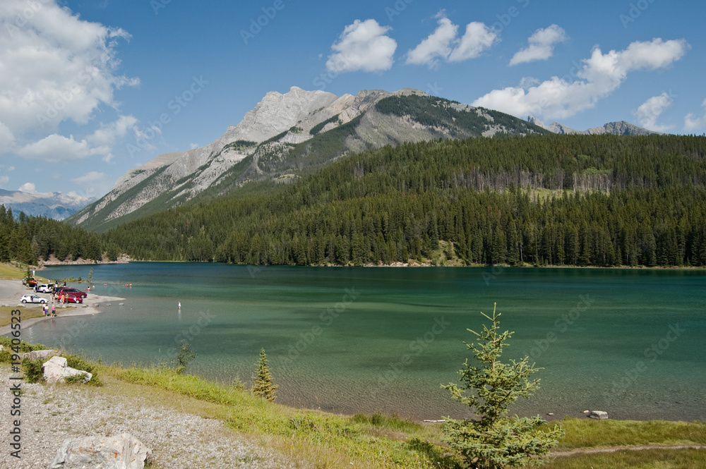 Two Jack Lake near Banff, Alberta, Canada