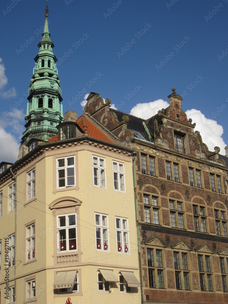 Fototapeta premium immeuble de copenhague