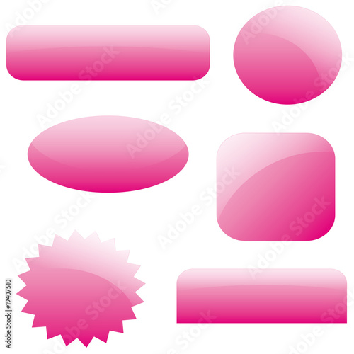 boutons colorés